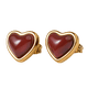thumbnail image 1 of LuckyLy Aretes Mujer de Corazón con Piedras Naturales, Acero Inoxidable con Baño Oro 14k – Joyería para Mujer, Regalos para Mujer San Valentín y Navidad, Regalos para Mamá Cumpleaños, rojo Unitalla, 1 of 6