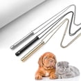 thumbnail image 4 of Urna para mascotas de acero de titanio, colgante minimalista de Perfume, collar, botellas de almacenamiento de cenizas conmemorativas, joyería de moda, 4 of 5