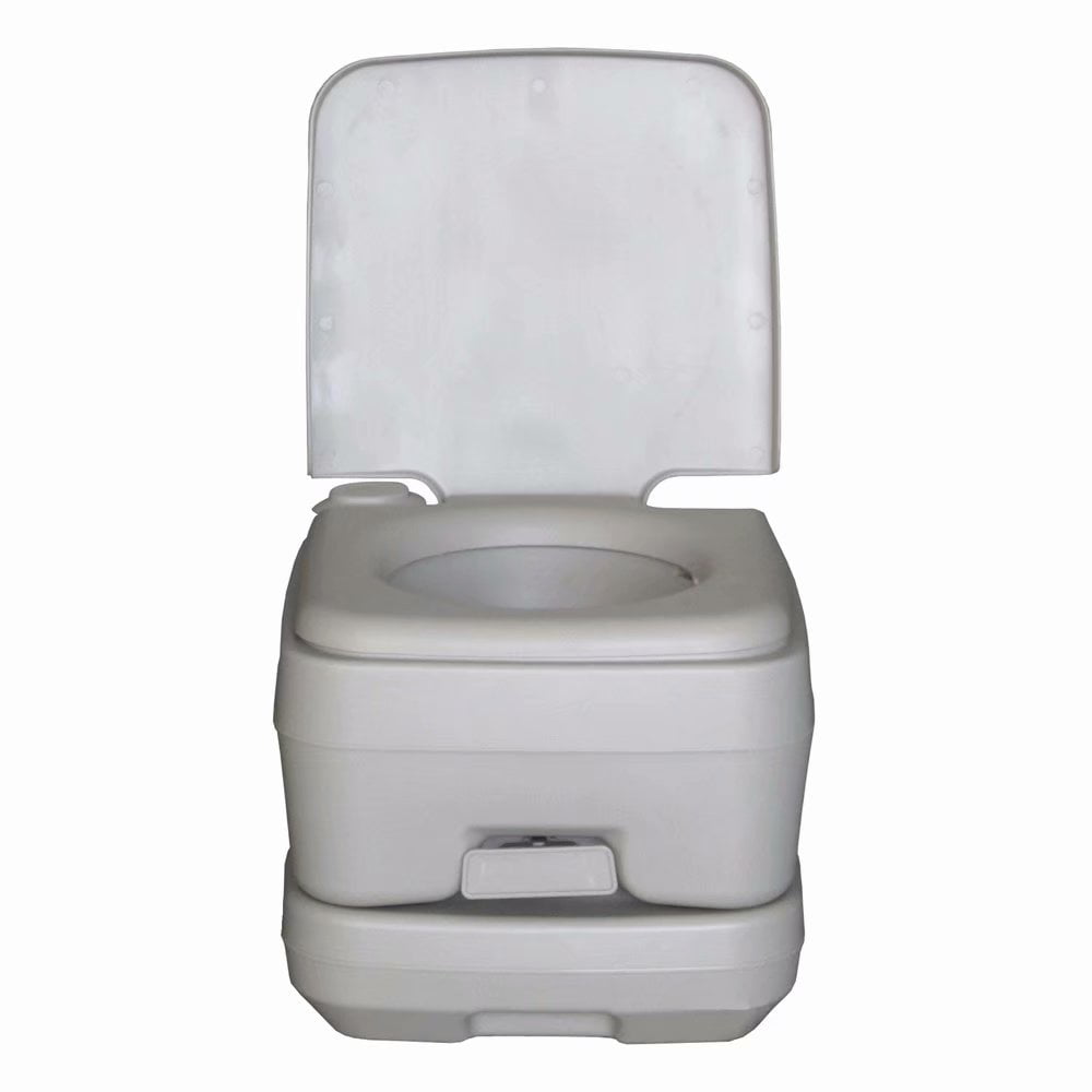Portable Removable Flush Toilet with Single Outlet 10L 