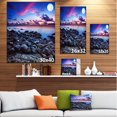 thumbnail image 3 of Full Moon Fantasy Seascape - Large Landscape Canvas Art, 3 of 4