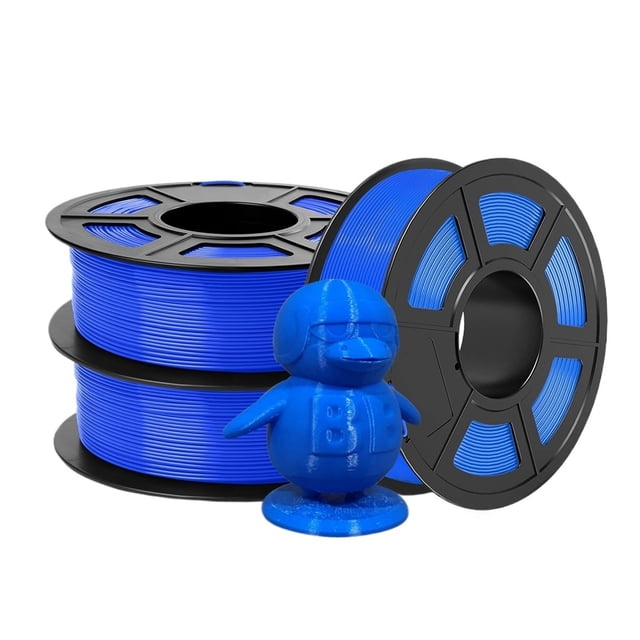 PETG 3D Printer Filament, 3KG Non-Toxic Dimensional Accuracy +/-0.02mm 3 Rolls FDM Printing Material Consumable ,Easy to Use