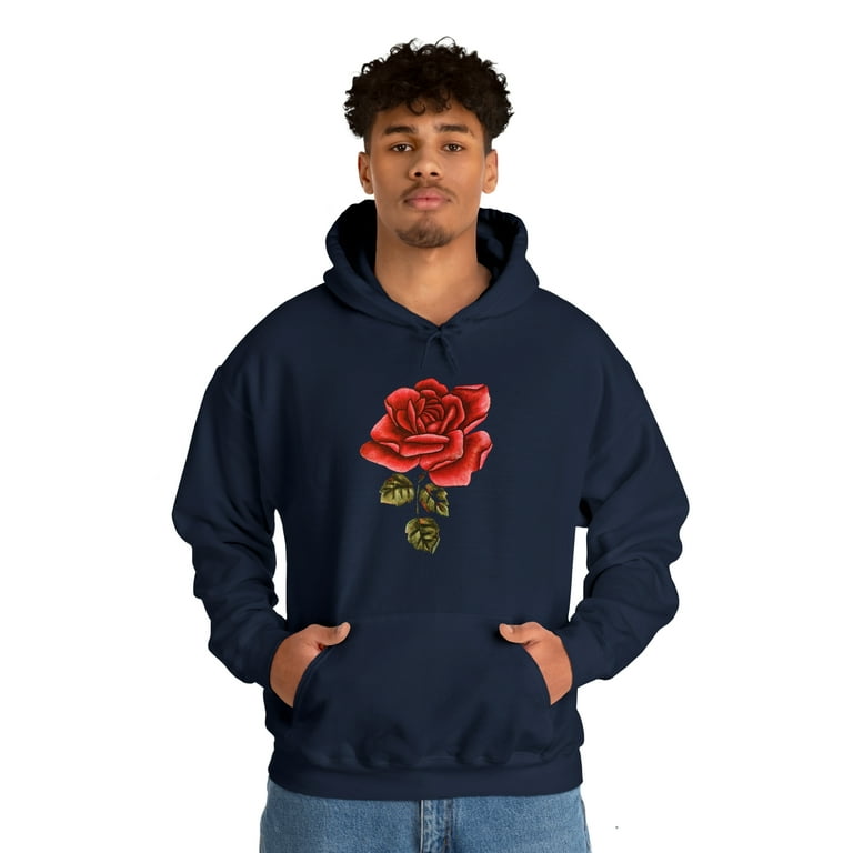 Retro roses shop hoodie