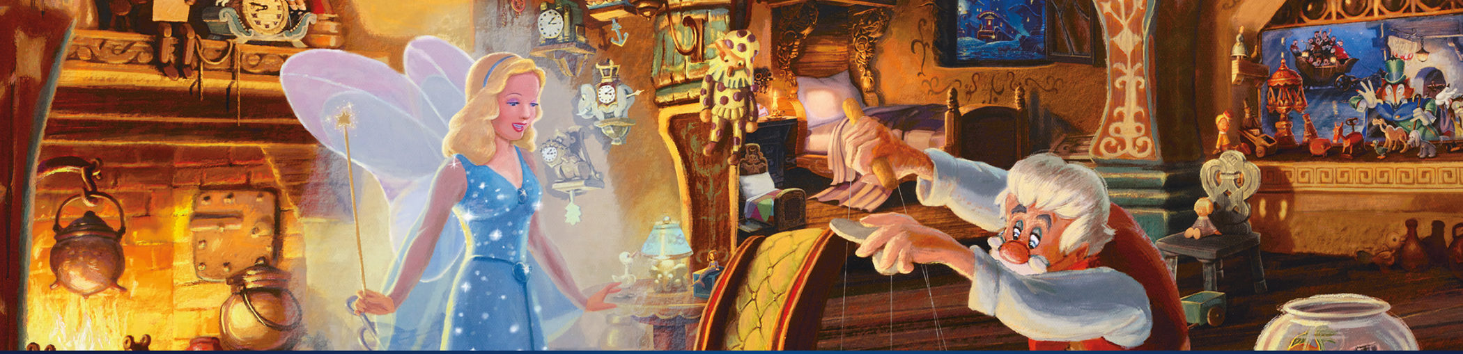 Ceaco - Disney - Gepetto's Pinnochio - 750 Piece Interlocking Jigsaw Puzzle