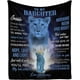 thumbnail image 1 of LHSHID Personalized Love Blanket Throw to My Daughter from Mom you'll feel my love within it moring noon and night Lion Blanket for My Daughter, 1 of 5