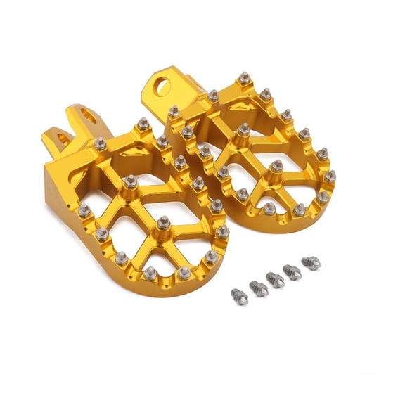 Dirt Bike Foot Pegs CNC Pedals For RM125 1986-2006 RM250 1989-2006 RM250Z 2001-2006 RMX250 1989-1996 DRZ400 2000-2004 DRZ400E 2000-2007 DRZ400S DRZ400SM 2000-2019 2021-2024 Motorcycle