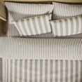 thumbnail image 4 of Beautiful 100% Cotton Striped 3-Piece Natural Comforter Set, Full/Queen by Drew Barrymore, 4 of 6