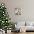 thumbnail image 2 of Stupell Industries Winter Sheep Trio Farm Animals Holiday Painting Black Floater Framed Art Print Wall Art, 2 of 6