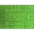 thumbnail image 1 of Ahgly Company Indoor Rectangle Oriental Green Industrial Area Rugs, 3' x 5', 1 of 4