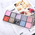 thumbnail image 4 of Fyydes Coloured Ink Pad Kit 20 Colors Children Education Stamp Pad 4x4cm for Multiple Uses,Inkpad Kit,Pigment Ink Pad, 4 of 8