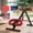 Red, variant on Bigleap Adjustable Ab Machine, 440LBS Heavy Duty Foldable Core Trainer with 2 Incline & 5 Height Levels, Knee/Elbow Protection, LCD Display for Home Gym, BlackBlue