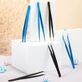 thumbnail image 7 of 6-Piece Lash Eyelash Extension Tweezer Set - Stainless Steel, Straight & Curved Tip Tools for Women Eyelash Extensions (Black, Blue), 7 of 7