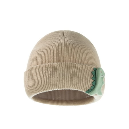 

Binpure Infant Knitted Hat Baby Girls Cartoon Round Top Windproof Warm Cap