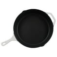 thumbnail image 2 of Cast Iron Enameled Cookware (Skillet 5", Artic White), 2 of 2
