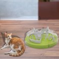 thumbnail image 2 of Bingirl Plastic Play Maze Plate Toy Slow Food Relieve Boredom Increases Iq Training Game For Cats, 2 of 8