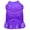 Purple, variant on Pet Dog and Cat Dress Rhinestone, "Heart Crossbones"