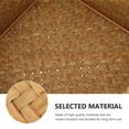 thumbnail image 3 of SHISUYAN 1Pack Rattan Woven Box for Desktop Accessories in Elegant Clear Design Style, 3 of 8