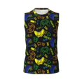 thumbnail image 6 of Lsque Game Play Print Men's Cotton Blend Sleeveless Muscle Shirts (S-3XL)- Moisture Wicking, Odor Protection, UPF 30+,X-Large, 6 of 8