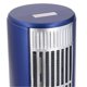 thumbnail image 3 of Desktop Tower Space Heater PTC Ceramic Heating 1000W 2 Levels Small Tower Space Heater for Indoor Office Home Use Blue EU Plug 220V, 3 of 5