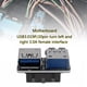 thumbnail image 3 of Adaptador de placa base USB 3.0 de 19 pines a doble tipo A (C) Hugtrwg  Para estrenar, 3 of 6