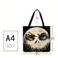 thumbnail image 3 of Décor d'Halloween Sac à Bandoulière Imprimé Halloween Sac de Courses Décontracté Grand Sac à Main (40*40cm), 3 of 3