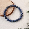 thumbnail image 5 of Sodalite Bracelet for Women & Men, Blue Healing Stretch Bracelet for Confidence & Stress Relief, Handmade Natural Gemstone Beaded Energy Jewelry, Unisex Yoga & Meditation Gift, 5 of 5