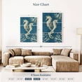 thumbnail image 4 of Elephant Stock Playa Sealife Ii Indigo Wall Art - Vertical Multi Panel Canvas - Living Room Wall Decor - Animal Multi Panel - Blue And Orange Decor By Paul Brent - 28" x 45", 4 of 8