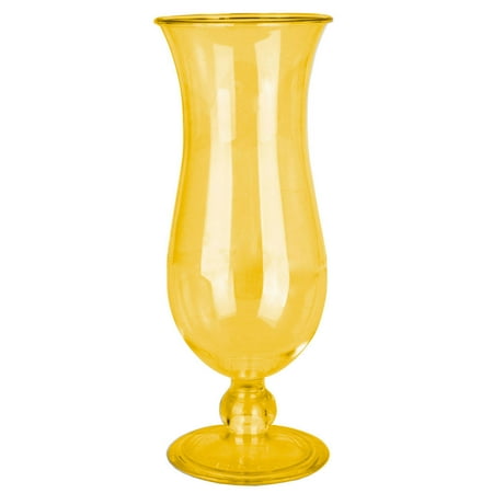 

Plastic Reusable 15 oz 3.13 x 8 Hurricane Yellow Polycarbonate