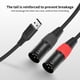 thumbnail image 5 of Cable de Audio USB A XLR, Cable de Salida USB A XLR Macho Dual, Convertidor de Cable de Audio Estéreo USB para PC para Amplificador, Altavoz de 200 cm, 5 of 5