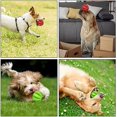 thumbnail image 5 of 6cm Jeu de Boules en Caoutchouc Naturel pour Chien - Rouge & Orange>, 5 of 5