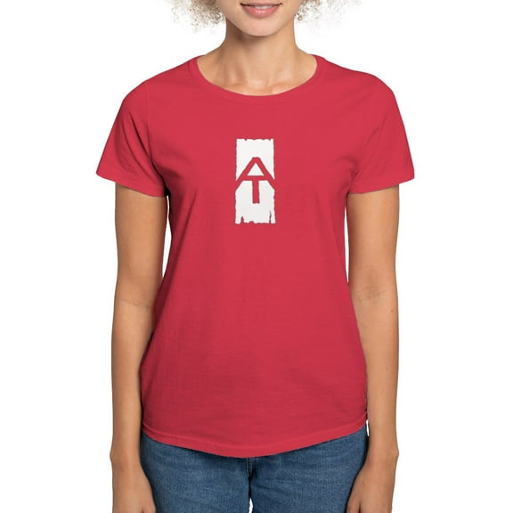 CafePress - Appalachian Trail White Blaze Women's Dark T Shirt - Women's Traditional Fit Dark T-Shirt