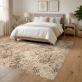 thumbnail image 3 of ODIKA 6'x9' Ultra-Soft Area Rug, Spotted Vintage Distressed Salt Speckled Abstract Inspired Southwestern None Washable, Bare feet friendly, Silk-Touch for Guest Room, Bedroom, 3 of 7