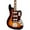 Red, variant on Squier Classic Vibe Bass VI 6-String Bass Guitar (3-Color Sunburst)