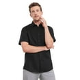 thumbnail image 2 of Russell Collection Mens Oxford Easy-Care Tailored Shirt, 2 of 2