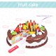 thumbnail image 4 of Relájate, amor, juego de juguetes de pastel de cumpleaños, 37 piezas, simulación de alta simulación, juego de pastel de fiesta de cumpleaños, juego de pastel de cosplay para niños de 3 años en, 4 of 8