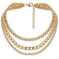 thumbnail image 1 of Bangcool Multilayer Necklace Chunky Retro: Simple Chain Necklace Punk Necklace for Women, 1 of 10
