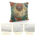 thumbnail image 4 of Qinduosi Christmas Red Gold Decor Throw Pillow Covers Xmas Outdoor Holiday Home Decorative Cushion Covers Decoration for Couch Sofa White, 4 of 5