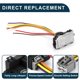 thumbnail image 3 of Resistor del Motor del Ventilador HVAC Unique Bargains No.68225054AA para Dodge Dart L4 1.4L 2014-2016 Negro, 3 of 6