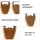 thumbnail image 4 of Barbas falsas Halloween divertido bigote falso bigote falso para suministros de fiesta de disfraces de Halloween, 4 of 7