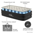 thumbnail image 6 of Cozi by Tzumi 13” Air Mattress, Inflatable Bed with Built-In Pump for Camping, Home, & Travel, Twin Size, 6 of 11