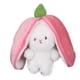 thumbnail image 2 of Conejito de peluche reversible, almohada para niños, lindo muñeco de peluche de dibujos animados, juguete para decoración del hogar, fresa, 9,8 pulgadas, 2 of 15