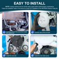 thumbnail image 3 of Upgraded RB150003 Washer Drain Pump & Belt Kit Compatible with Alliance Speed Queen RB150003 Belt & Pump Model M/N 8/Post, Washing Machine Kit Includ, 3 of 7