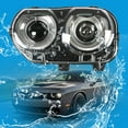 thumbnail image 6 of Left Halogen Headlights Headlamp Assembly Replacement for 2015 2016 2017 2018 Challenger Dirver Side, 6 of 6