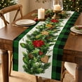 thumbnail image 7 of Virelaxpo Christmas Printed Table Runner Holiday Dining Table Decor for Family Dinner Party, 7 of 7