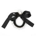 thumbnail image 1 of Corde à Cheveux Nœud Papillon, Faux Nœud Perlé Accessoires Cheveux Technologie Révolutionnaire, 1 of 14