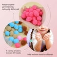 thumbnail image 3 of Dalrosia 150PCS Pom Poms, Fuzzy Pompom Puff Balls, 1 Inch Craft Pom Poms Balls for DIY, Arts, Crafts Projects, Birthday Decorations, 3 of 5
