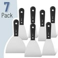 thumbnail image 2 of Bates- Putty Knife Set, 7 pcs, Stainless Steel, 1" 1.5" 2" 2.5" 3" 4" 5" Flexible Metal Scraper, Drywall Spackle Knife, Metal Paint Scraper Tool, 2 of 7