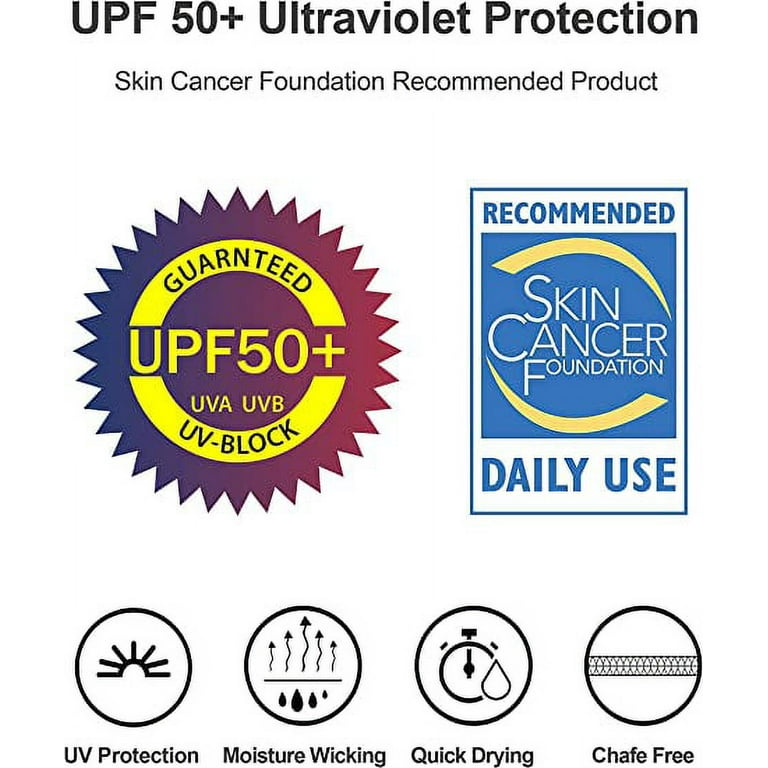 Roadbox Mens UPF 50+ UV Sun Protection Shirts Outdoor Long Sleeve SPF Rash Guard for Fishing Hiking Swimming Running