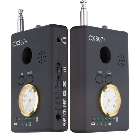 Wireless Signal Detector - FeelGlad Rechargeable Security Camera RF Signal Detector, Handheld Wireless Camera GPS Tracker, Higher Sensitivity Multi-Functional Laser Lens GSM Device Finder with Earphone