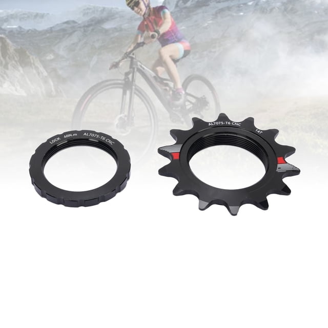 Aluminum Freewheel, Lightweight Single Speed Bike Freewheel Replacement Ideal for City Commuting
