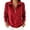 Red, variant on Xijirk Women's Ribbed Quarter Zip Collar Pullover Sweatshirt Drop Shoulder Long Sleeve Side Pockets Relaxed Fit for Fall Winter Daily Casual Going Out Outfit,Grey,3XL